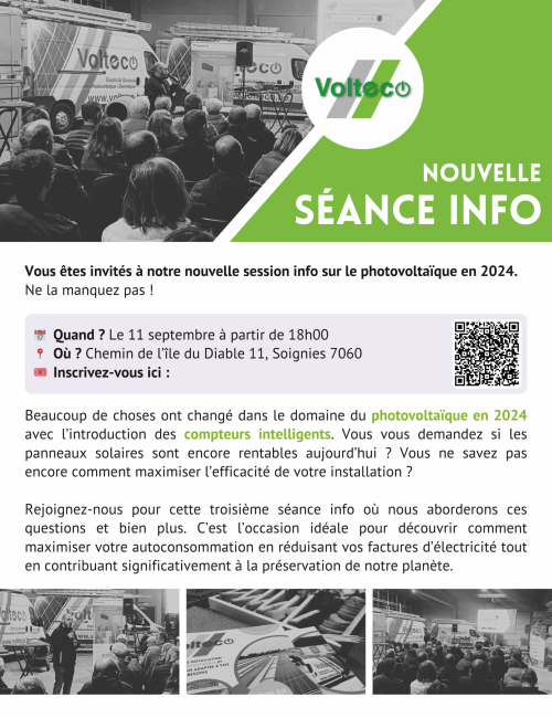 Newsletter séance info